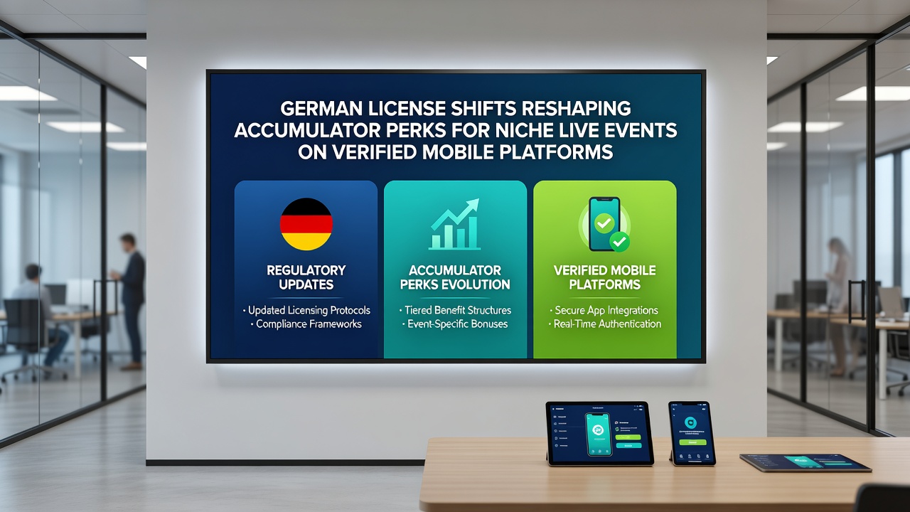 Mobile Plattform mit angepassten Akkumulator-Boni für Nischen-Live-Events