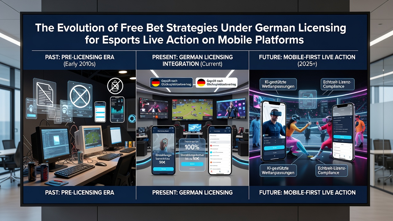 Mobile Live-Wetten und Free-Bet-Entwicklung im Esports-Bereich unter deutscher Lizenz
